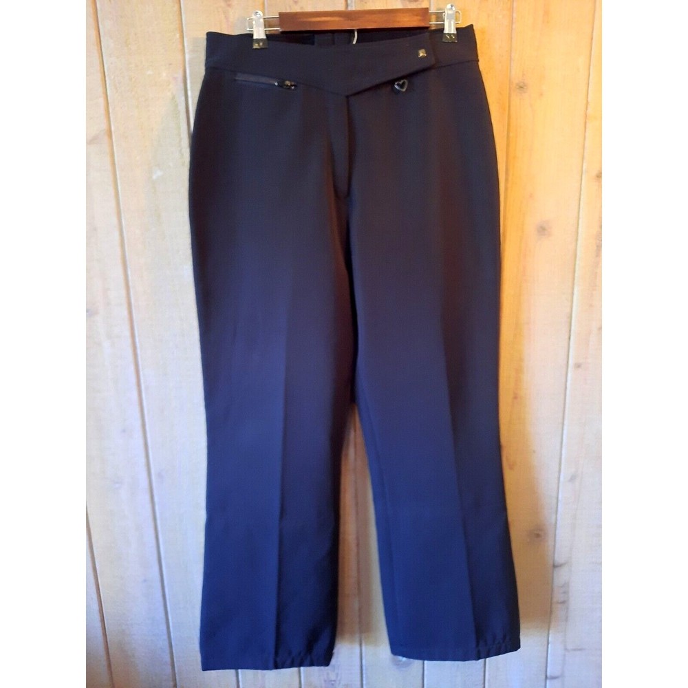 Obermeyer Womens Size 14R Black Skiwear Ladies Dames Ski Athletic Pants